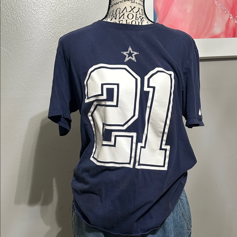 Nike Navy Blue Kids Short Sleeve Tee